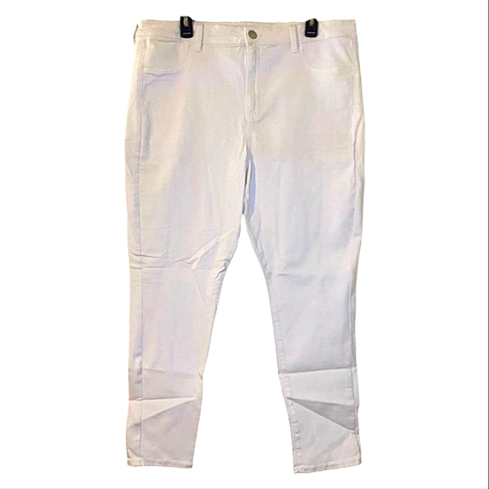 American Eagle Outfitters Women's Crisp White Skinny Jeans Size 20 Short  NWT - Picture 6 of 11